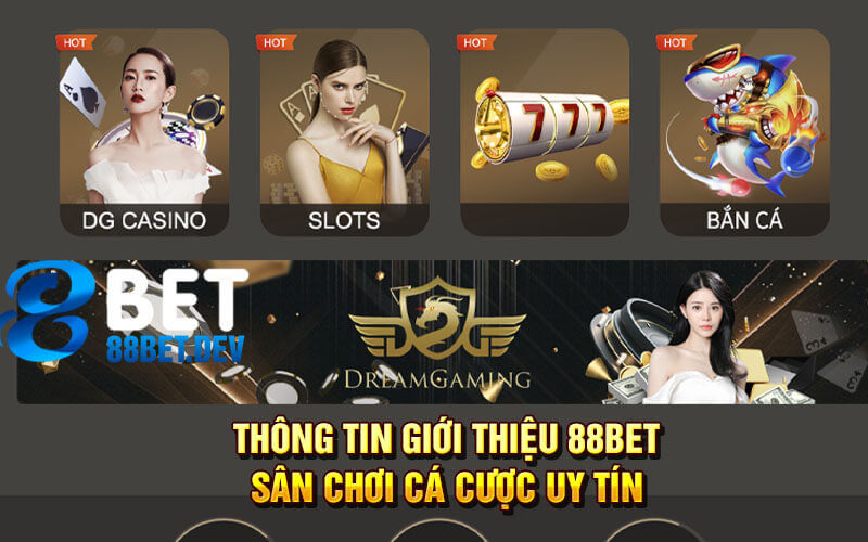 Thông tin giới thiệu 88bet sân chơi cá cược uy tín